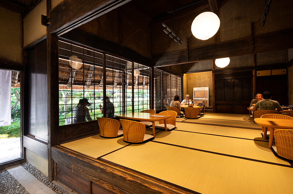 パンとエスプレッソと嵐山庭園